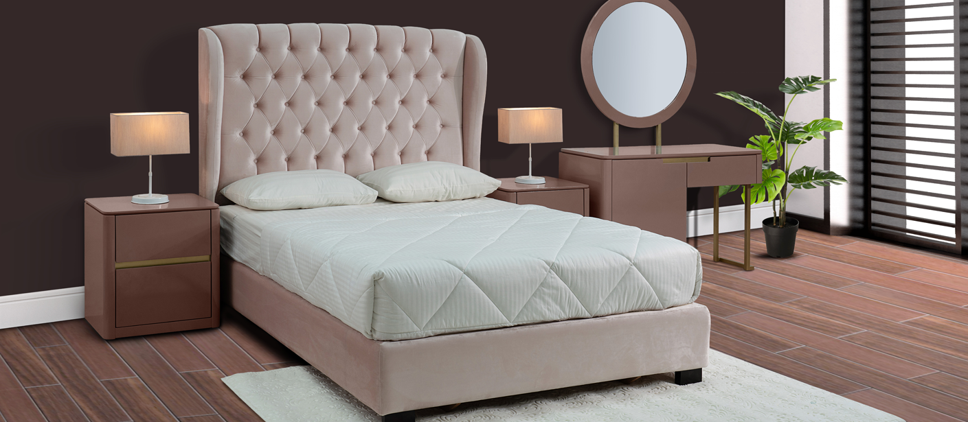 Shelby Bed & Side Tables