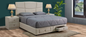 سرير فانيسا وطاولة جانبيه